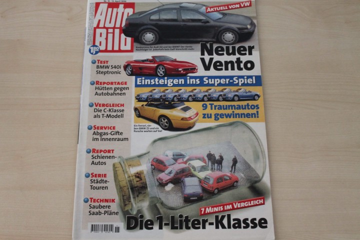 Deckblatt Auto Bild (15/1996)